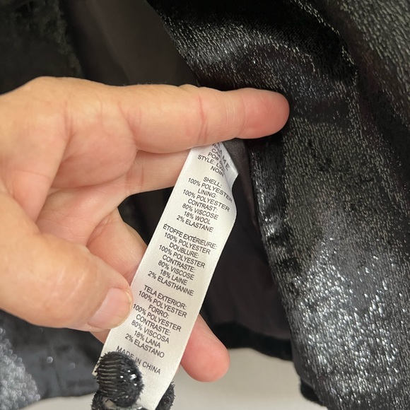 Frame Denim metallic satin blazer/new condition blazer/ j… - Picture 7 of 9